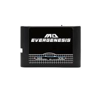 Cartuccia Di Gioco EDMD 3000 In 1 Con Scheda Mini SD Da 4 GB - Compatibile Con SEGA Genesis Mega Drive MD, Scheda Flash For Giochi Retrò For Giochi Classici A 16 Bit(Black)
