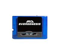 Cartuccia Di Gioco EDMD 3000 In 1 Con Scheda Mini SD Da 4 GB - Compatibile Con SEGA Genesis Mega Drive MD, Scheda Flash For Giochi Retrò For Giochi Classici A 16 Bit(Blue)