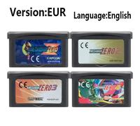 Cartuccia di Gioco GBA Versione EUR Mega Man Zero 1 2 3 4