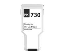Cartuccia di inchiostro compatibile 730 per DesignJet T1600 T2600 T1700 stampanti con capacità di inchiostro a 300 ml completa(Photo Black)
