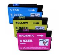 Cartuccia di inchiostro compatibile impostata per 932xl 933xl funziona con OfficeJet 6700 7510 7512 7110 7610 7612(3pk-CMY)