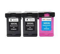 Cartuccia di inchiostro di sostituzione compatibile per 305xl 305 xl per stampanti Deskjet 2320 2710 2720 2730 1210 1215(2 BK 1 Color)