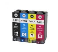 Cartuccia di inchiostro pigmentato compatibile T40D per T40D1 T40D2 T40D3 T40D4 per stampante a getto d'inchiostro SureColor SC-T3100 SC-T5100 SC-T2100(1SET)