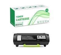 Cartuccia Di Ricambio Compatibile Con Lexmark MS321dn Toner 56F2000 56F2H00, Toner Ad Alta Capacità Compatibile Con Stampanti MS321 MS421 MS521 MS621 MS622 MX321 MX421 MX521,Black-6000 Pages