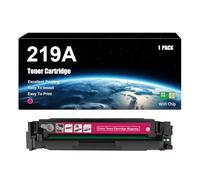 Cartuccia Di Ricambio Compatibile Con Toner HP 219A W2190A W2191A W2192A W2193A Compatibile Con Stampanti HP Color LaserJet Pro 3202dn 3202dng Pro 3202dw MFP 3302fdn 3302fdng 3302fdw,Magenta-1 Set