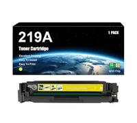 Cartuccia Di Ricambio Compatibile Con Toner HP 219A W2190A W2191A W2192A W2193A Compatibile Con Stampanti HP Color LaserJet Pro 3202dn 3202dng Pro 3202dw MFP 3302fdn 3302fdng 3302fdw,Yellow-1 Set