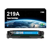 Cartuccia Di Ricambio Compatibile Con Toner HP 219A W2190A W2191A W2192A W2193A Compatibile Con Stampanti HP Color LaserJet Pro 3202dn 3202dng Pro 3202dw MFP 3302fdn 3302fdng 3302fdw,Cyan-1 Set