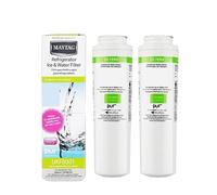 Cartuccia di ricambio for filtro dell'acqua for frigorifero, compatibile con Maytag, UKF8001AXX, 46-9992, 9005, acqua filtrata for frigorifero(2pcs)