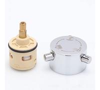 Cartuccia di ricambio in ceramica da 33 mm for rubinetto monocomando, nucleo valvola a disco in resistente, cartuccia interna for miscelatore universale(J 33mm)