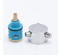 Cartuccia di ricambio in ceramica da 33 mm for rubinetto monocomando, nucleo valvola a disco in resistente, cartuccia interna for miscelatore universale(O 26mm)