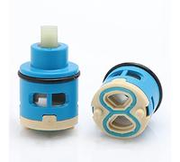 Cartuccia di ricambio in ceramica da 33 mm for rubinetto monocomando, nucleo valvola a disco in resistente, cartuccia interna for miscelatore universale(W 25mm)