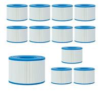 Cartuccia di ricambio per filtri spa tipo S1 compatibile con vari Intex 29001E - 28429E, 28403E, 28407E, 28443E, 28453E, 28421E, 28423E, 28413E e 28453E, 11692 pompa per piscina (bianco-12)