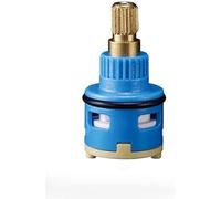 Cartuccia di ricambio per miscelatore in ceramica, Cartuccia a dischi ceramici in plastica blu PP di dimensioni multiple for la sostituzione del rubinetto(D3)