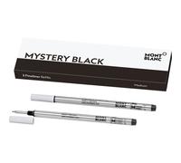 Cartuccia di ricambio per penna Montblanc 128246 Nero [2 Unità]