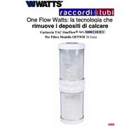 CARTUCCIA DI RICAMBIO PER WATTS ONEFLOW OFTWH-R 3/4″ LT.38 SISTEMA ANTICALCARE