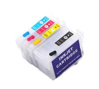 Cartuccia di ricarica compatibile vuota per 252 252xl per stampanti di larghezza di formato WF-7610 WF-7710 WF-3620 WF-7110 WF-7720 WF-7210 WF-7620 WF-3640 con regione del chip arco: America e Austral