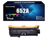 Cartuccia di toner ad alta resa 652A compatibile con chip per HP CF320A CF321A CF322A CF323A per stampante HP M680dn M680f M680z 1 pacchetto BK C M Y 16500 Pagine ,C-1 piece