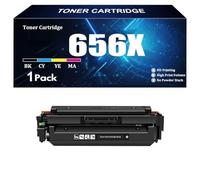 Cartuccia di toner ad alta resa compatibile per HP 656X CF460X CF461X CF462X CF463X per stampante HP M652n M652dn M653dn M653x M653dh con inchiostro a chip 1 confezione BK C M Y,BK-1 piece