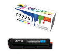 Cartuccia di toner compatibile C3224 di ricambio C3210K0 C3210C0 C3210Y0 C3210M0 senza chip per stampante Lexmark C3224 C3326 C3426 MC3224 MC3326 MC3426 C3326dw, facile da installare,Cyan-1Pack