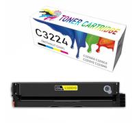 Cartuccia di toner compatibile C3224 di ricambio C3210K0 C3210C0 C3210Y0 C3210M0 senza chip per stampante Lexmark C3224 C3224 C3326 C3224dw C3326dw MC3224adwe MC3224dwe MC3326i,Yellow-1Pack