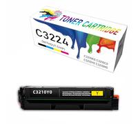 Cartuccia di toner compatibile C3224 di ricambio C3210K0 C3210C0 C3210Y0 C3210M0 senza chip per stampante Lexmark C3224 C3326 C3426 MC3224 MC3326 MC3426 C3326dw, facile da installare,Yellow-1Pack