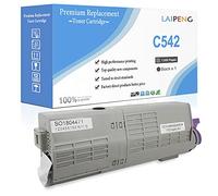 Cartuccia di Toner Compatibile C542 C532 MC563 MC573 Nero 7000 Pagine per Nero per OKI Okidata C532dn C542dn MC563dn MC573dn Laser Colori Stampanti