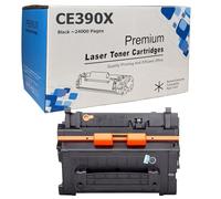 Cartuccia di toner compatibile CE390X sostitutiva per HP CE390X Works,Black-24000Pages