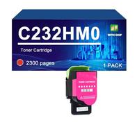 Cartuccia Di Toner Compatibile Per Lexmark C2325 MC2325 C2425 MC2535 MC2640 | C2320K0 C2320C0 C2320M0 C2320Y0 Cartuccie di toner compatibili per MC2425 C2425 C2325 MC2325 MC2535 MC2640,Magenta-1 Pack