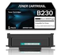 Cartuccia di toner nero ad alta capacità B230 B225 B235 compatibile con la cartuccia per stampante Xerox B230 B225 B235 B225DNI B235DNI 006R04399 006R04400 006R04401, senza chip,Black-3000 Pages