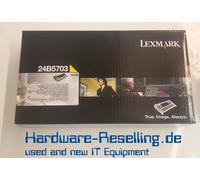 Cartuccia Di Toner Originale Lexmark 24B5703 Gialla Per Lexmark XS748de Nuova