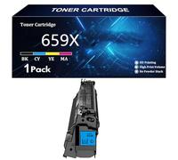 Cartuccia di Toner Sostitutiva per HP 659X W2010X W2011X W2012X W2013X per HP Color LaserJet Enterprise M856dn 856x MFP M776dn M776z M776zs Stampante con Chip,C-1 Pack