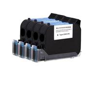 Cartuccia d'inchiostro 2588 42ML Nero Rosso Blu Verde Asciugatura rapida Altezza di stampa 12,7 mm Compatibile con stampante a getto d'inchiostro portatile(1 Blue)