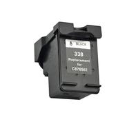 Cartuccia d'inchiostro 338XL 343XL for 338 343 XL PSC 1510 1513 2355 Photosmart C3100 C3110 C3150 Deskjet 460c 5740 5745 6520 654(BK(1PC))