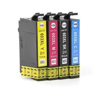 Cartuccia d'inchiostro 4 pezzi 603XL 603 E03A1 T603XL, compatibile for stampante Epson T603 Expression Home XP 2100 2105 3100 3105 4100 4105 2810 2830 2835 2850