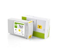Cartuccia d'inchiostro 761, Compatibile con HP | Stampante T7100 T7200 775ML(Yellow)