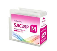 Cartuccia d'inchiostro 80ML con chip SJIC35P, compatibile for stampante for etichette a colori Epson CW-C6500P CW-C6000A CW-C6000P CW-C6500A(Magenta)