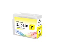 Cartuccia d'inchiostro 80ML versione EU NA SJIC42P SJIC41P compatibile for stampante for etichette a getto d'inchiostro EPSON Color Works CW-C4000e C4000 4000U(NA. SJIC41P-Y)