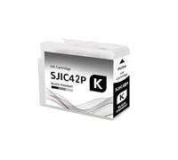 Cartuccia d'inchiostro 80ML versione EU NA SJIC42P SJIC41P compatibile for stampante for etichette a getto d'inchiostro EPSON Color Works CW-C4000e C4000 4000U(EU. SJIC42-BK)