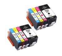 Cartuccia d'inchiostro 924E 924XL 924 compatibile for stampante Off-ceJet Pro 8135e 8134e 8132e 8122e 8124e 8125e 8120e 8130e CMY BK(2Set)