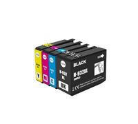 Cartuccia d'inchiostro 932XL 933XL compatibile con HP Officejet 6100 6600 6700 7110 7610 7510 7512 7612 H711a H711n H611a stampante(1 SET)