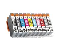 Cartuccia d'inchiostro a getto d'inchiostro a colori compatibile PFI300 PFI-300 PFI 300 10 colori compatibili con i modelli di stampante ImagePROGRAF PRO-300 per il numero di parte PFI300(1 Set)