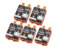 Cartuccia d'inchiostro a getto d'inchiostro PGI-35 PGI35 PGI-35BK CLI-36 CLI36 compatibile for C-anon PIXMA IP100 IP110 IP100B TR150 Mini 260 320(5SET)