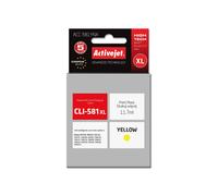Cartuccia d'inchiostro - ACTIVEJET - ACC-581YNX - Giallo - Compatibile CLI-581Y XL - 70 mL