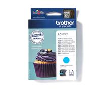 Brother lc123c cartuccia d'inchiostro 1 pz originale ciano