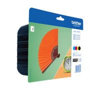 Brother LC129XLVALBPDR cartuccia d'inchiostro 1 pz Originale Nero, Ciano, Magenta, Giallo