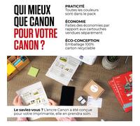 Cartuccia dinchiostro - CANON - CLI-581 - Multicolore - Inkjet - Compatibile