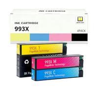 Cartuccia d'inchiostro compatibile 993X replacement per HP - Per PageWide Pro 750dw 777z MFP 772dn Color MFP 774dn 774dns 779dn 779dns 755dn - Nero ~21 000 pagine/Colore ~16 000 pagine,4P