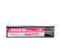 Cartuccia d'inchiostro compatibile a colori 991 991X 4x Compatibile con i materiali di consumo della stampante PageWide Pro MFP 772dn Per il codice articolo 991X(1pcs Magenta)