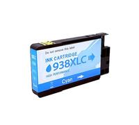 Cartuccia d'inchiostro compatibile, compatibile con HP, 9110b 9120 9130 | For stampanti Officejet Pro 9720 9730, cartuccia colore, 4S6X3A 4S6X0A, 936 937 938(1Pcs 938 cyan)