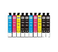 Cartuccia d'inchiostro, compatibile con Epson, 503XL T503 | XP-5200, XP-5205, WF-2960DWF, WF-2965DWF, nero, giallo, ciano, magenta(10pcs)